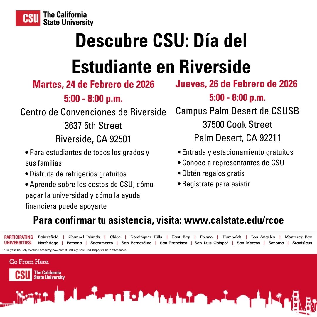 Discover CSU Evening (Spanish)